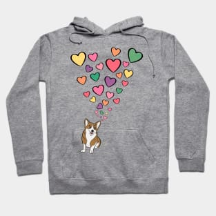 Corgi Valentine Hoodie